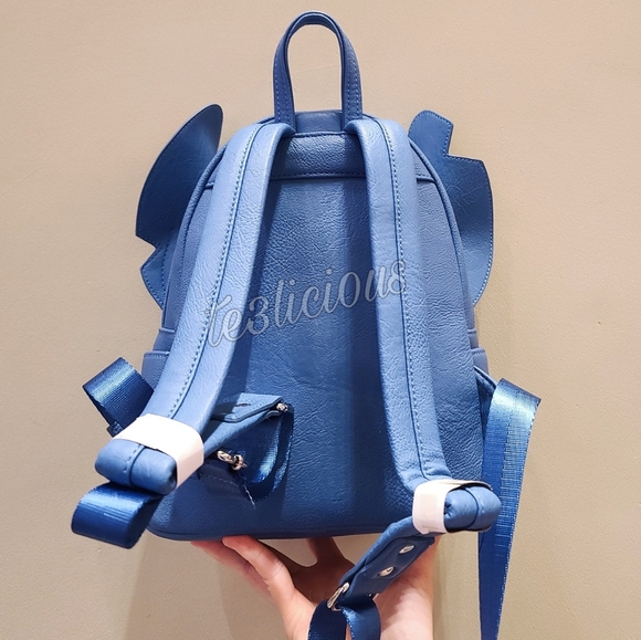 DISNEY PARKS LOUNGEFLY STITCH BACKPACK - Picture 5 of 8